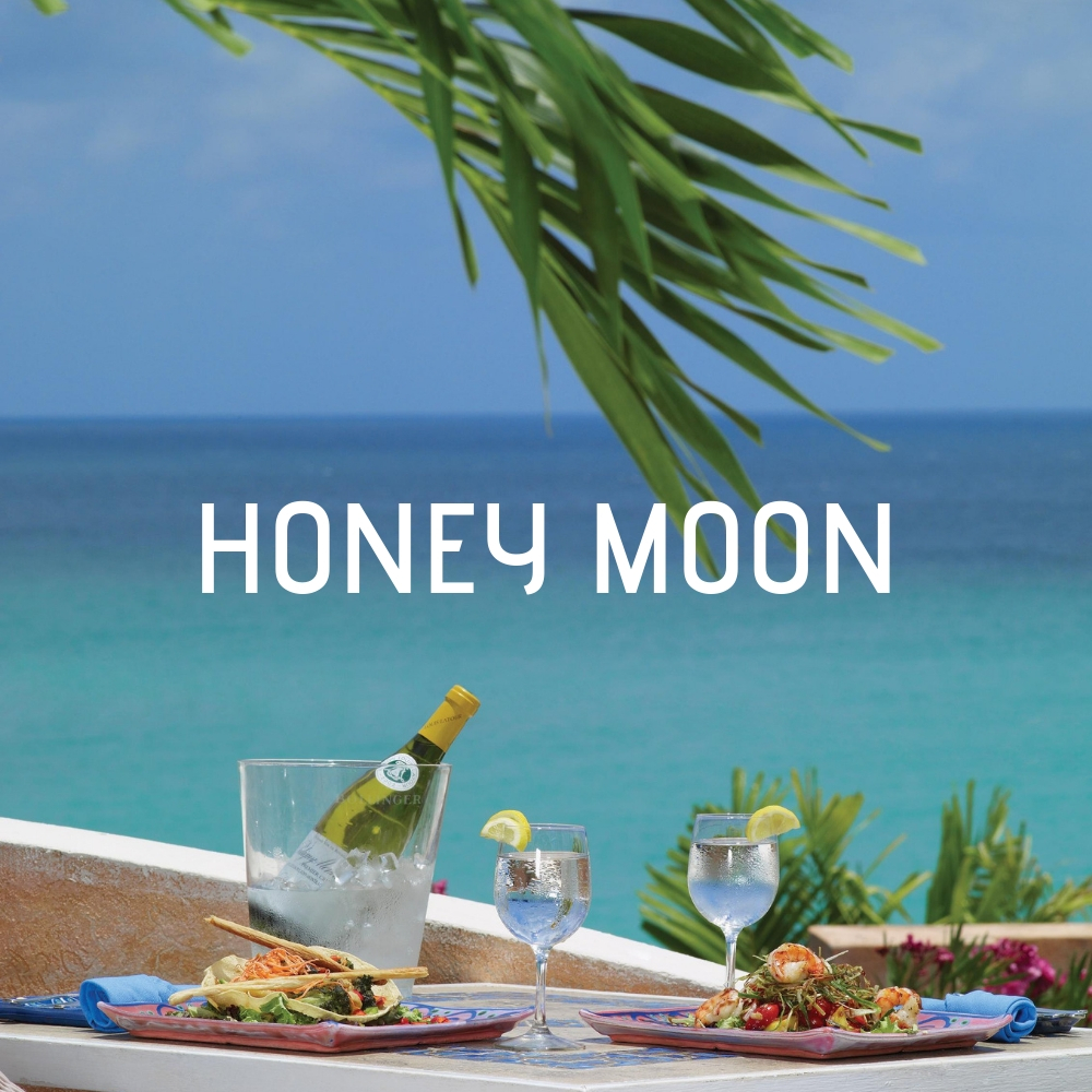 HONEY MOON AT LITTLE ARCHES BARBADOS